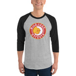 Wild Leap Atlanta Basketball 3/4 Sleeve Raglan Shirt Wild Leap Atlanta Basketball 3/4 Sleeve Raglan Shirt