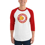 Wild Leap Atlanta Basketball 3/4 Sleeve Raglan Shirt Wild Leap Atlanta Basketball 3/4 Sleeve Raglan Shirt