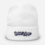 Embroidered Beanie - Wild Leap Retro Script Embroidered Beanie - Wild Leap Retro Script