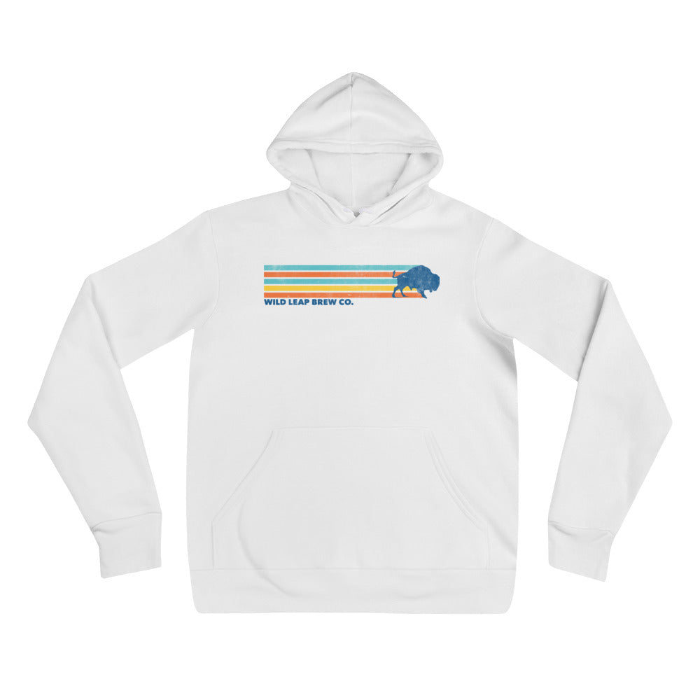 Retro Stripe Unisex Hoodie Retro Stripe Unisex Hoodie