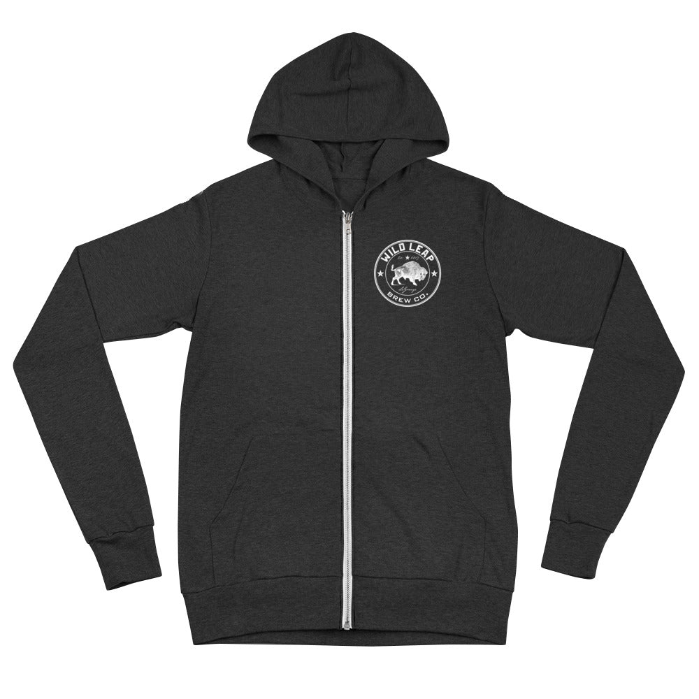 Wild Leap Unisex Zip Hoodie Wild Leap Unisex Zip Hoodie