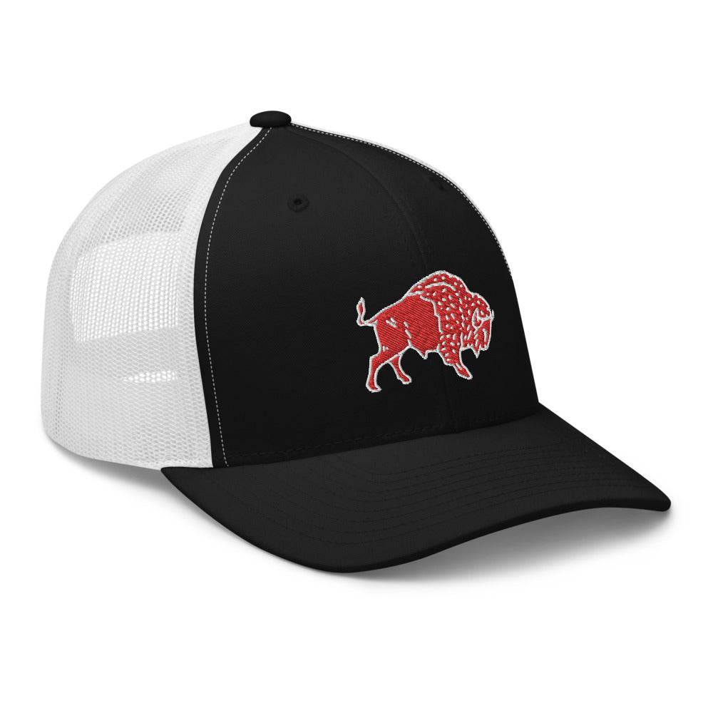 Trucker Hat - Wild Leap Buffalo  Trucker Hat - Wild Leap Buffalo