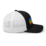 Retro Stripes Trucker Hat  Retro Stripes Trucker Hat