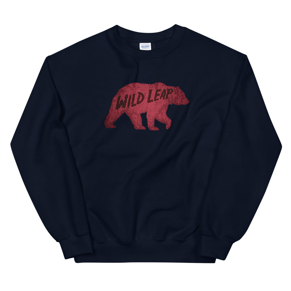 Mosaic Wild Leap Bear Sweatshirt Mosaic Wild Leap Bear Sweatshirt