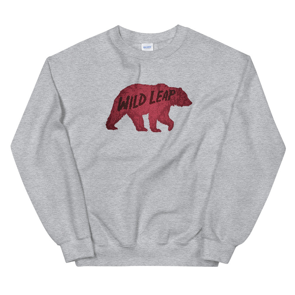 Mosaic Wild Leap Bear Sweatshirt Mosaic Wild Leap Bear Sweatshirt