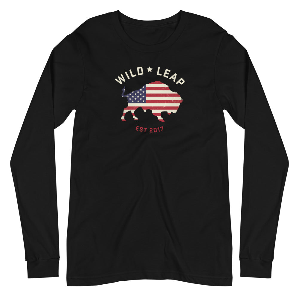 Stars & Stripes Unisex Long Sleeve Tee Stars & Stripes Unisex Long Sleeve Tee