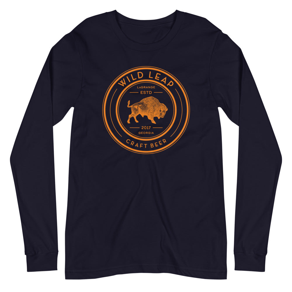Circular Wild Leap Logo - Long Sleeve Tee  Circular Wild Leap Logo - Long Sleeve Tee