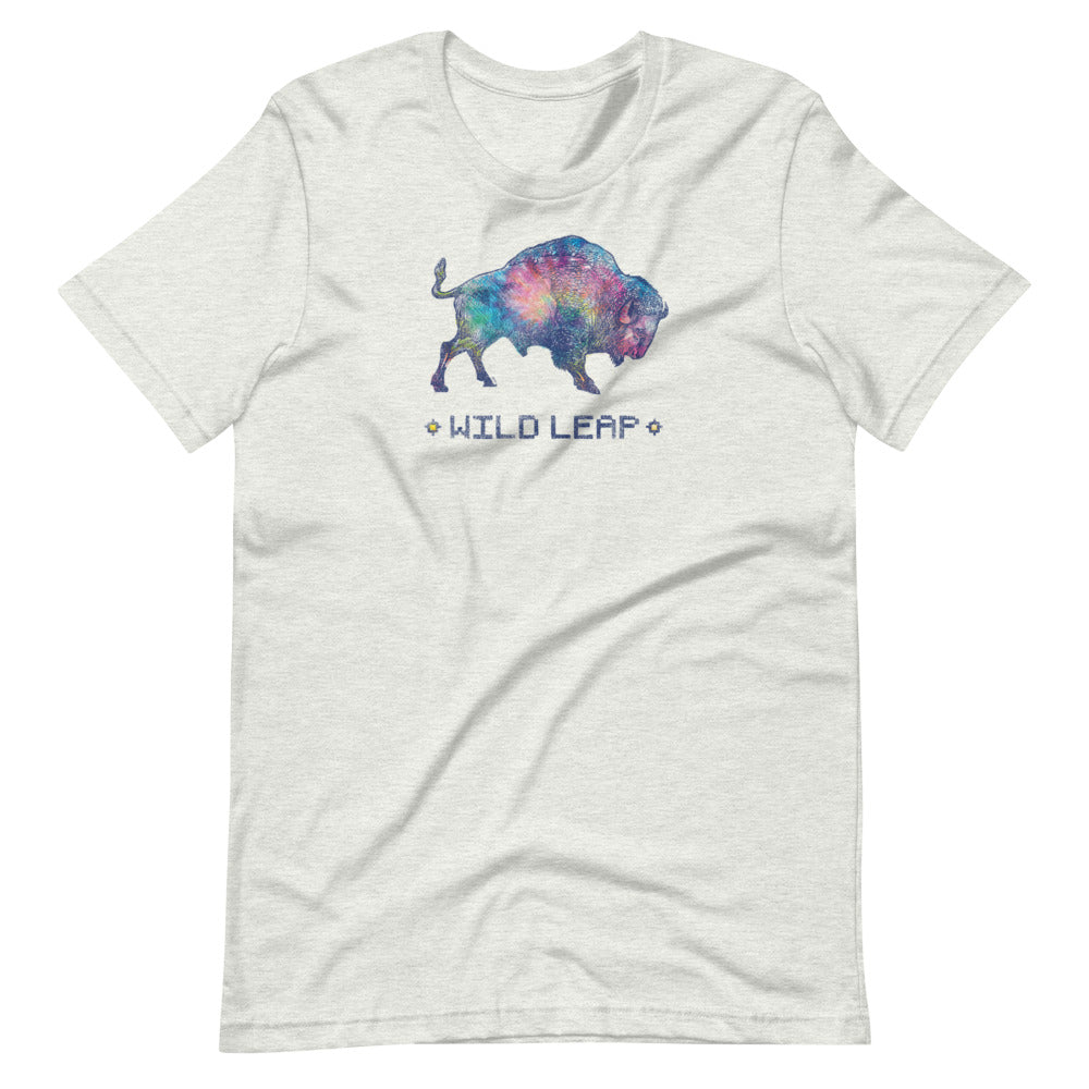 Watercolor Tie Dyed Buffalo Unisex T-Shirt Watercolor Tie Dyed Buffalo Unisex T-Shirt