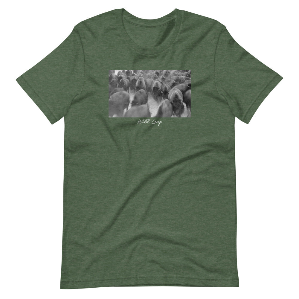Run With The Herd | Graphic Casual T-Shirt Run With The Herd | Graphic Casual T-Shirt