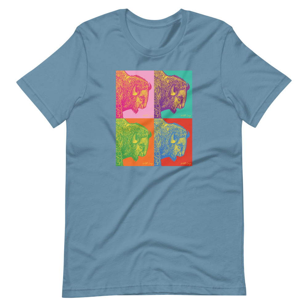 Poster Style | Buffalo Pop Art T-Shirt Poster Style | Buffalo Pop Art T-Shirt