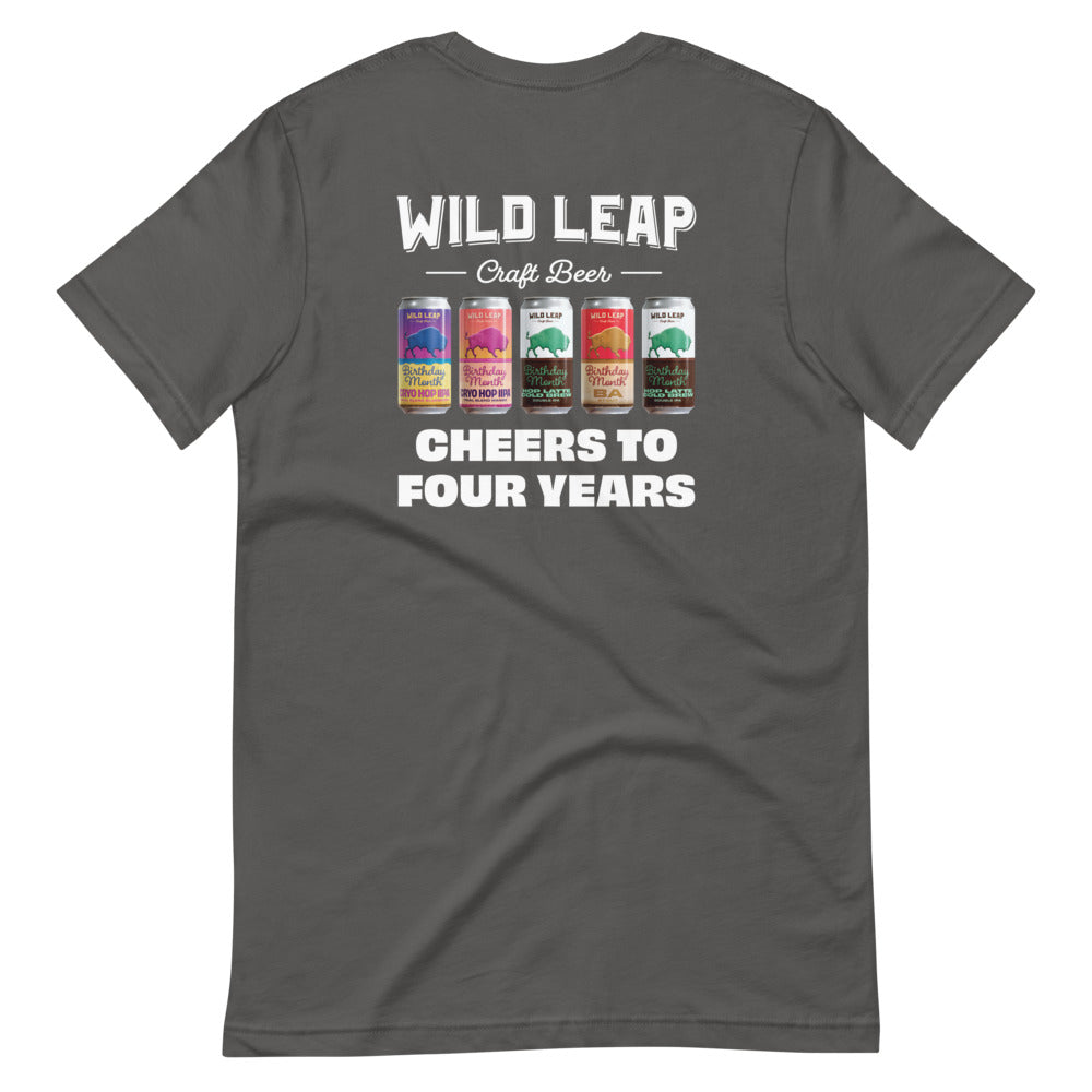 Four Years Of Craft Beer T-Shirt Four Years Of Craft Beer T-Shirt
