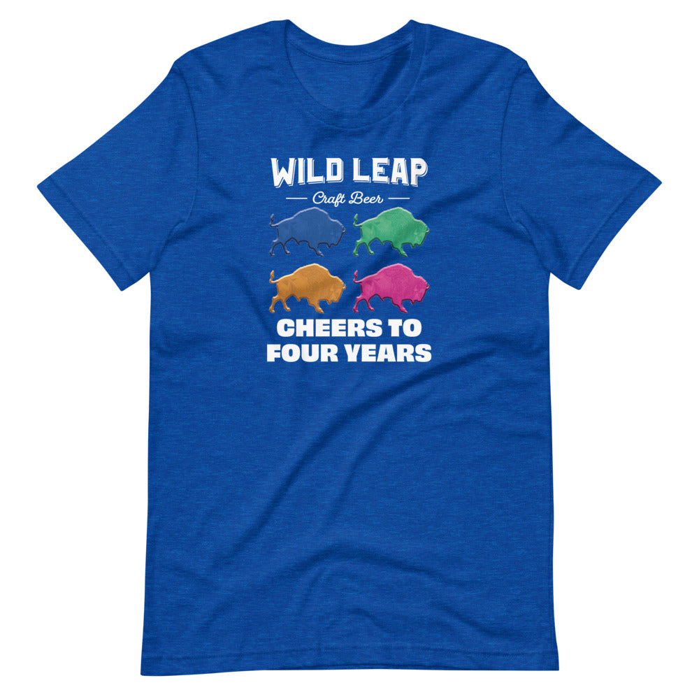Cheers To Four Years T-Shirt Cheers To Four Years T-Shirt