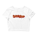 Retro Script Women’s Crop Tee Retro Script Women’s Crop Tee