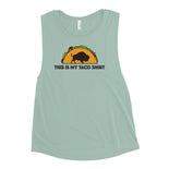 This Is My Taco Shirt - Ladies Muscle Tank  This Is My Taco Shirt - Ladies Muscle Tank