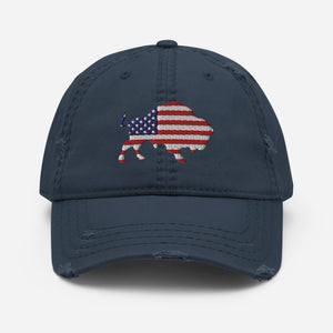 Distressed Hat - American Buffalo