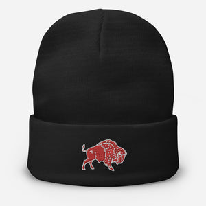 Embroidered Beanie - Wild Leap Craft Beer Buffalo