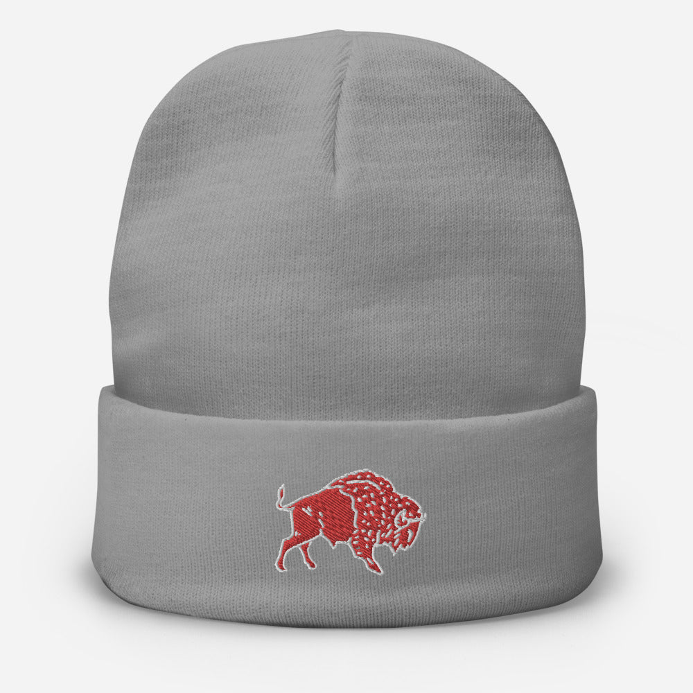 Embroidered Beanie - Wild Leap Craft Beer Buffalo