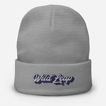 Embroidered Beanie - Wild Leap Retro Script