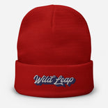 Embroidered Beanie - Wild Leap Retro Script