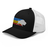 Retro Stripes Trucker Hat