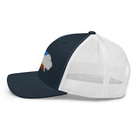Retro Stripes Trucker Hat