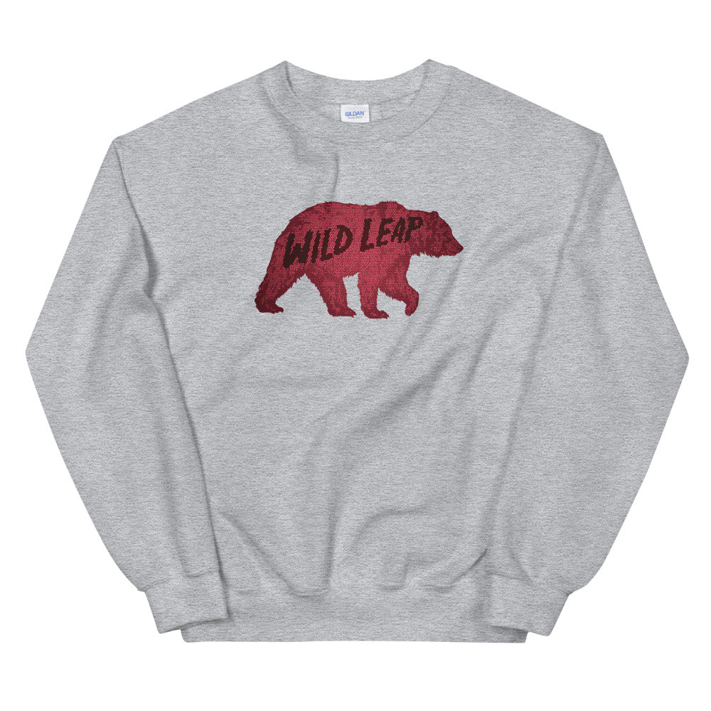 Mosaic Wild Leap Bear Sweatshirt