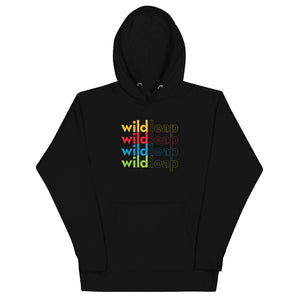 Colorful Word Stack - Unisex Hoodie